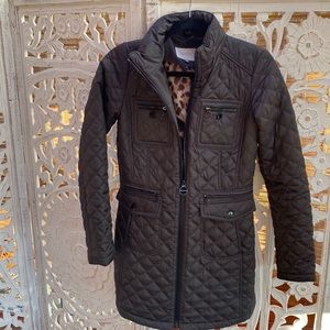 Laundry by Shelli Segal Black Puffy Quilted Jacket - Small